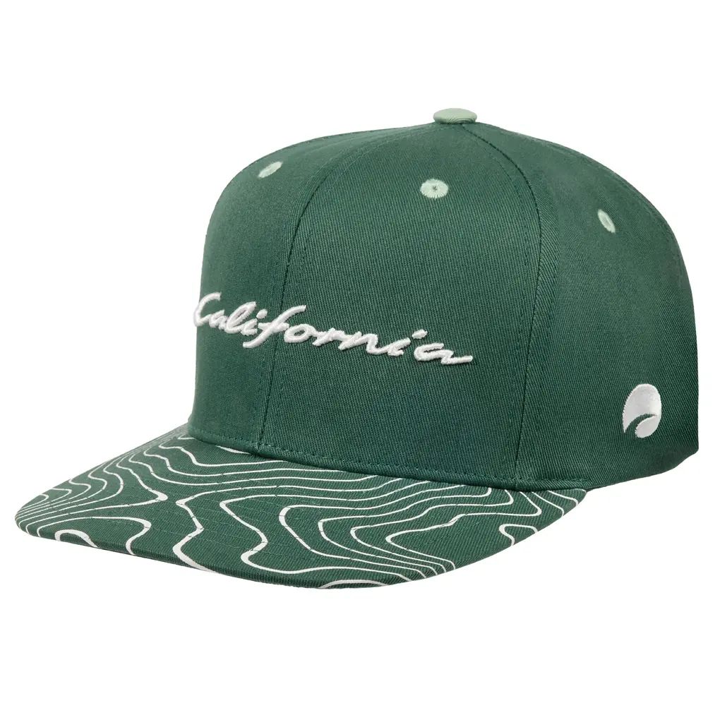 Volkswagen California “snapback” kapa, topo zelena.
