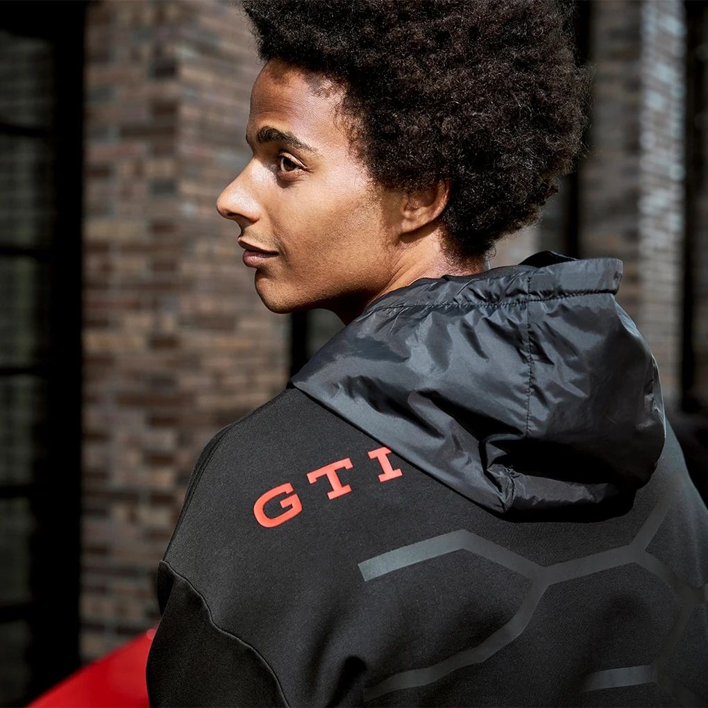 Volkswagen GTI muška hoodica „Waben“, crna
