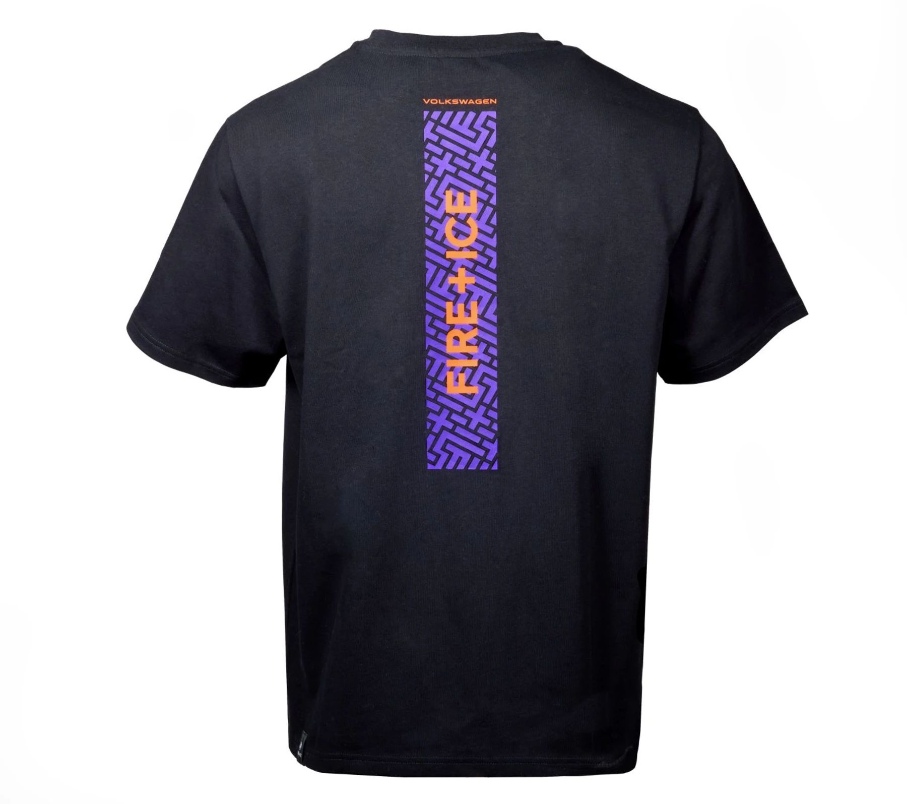 Volkswagen unisex majica kratkih rukava “Fire+Ice”, crna
