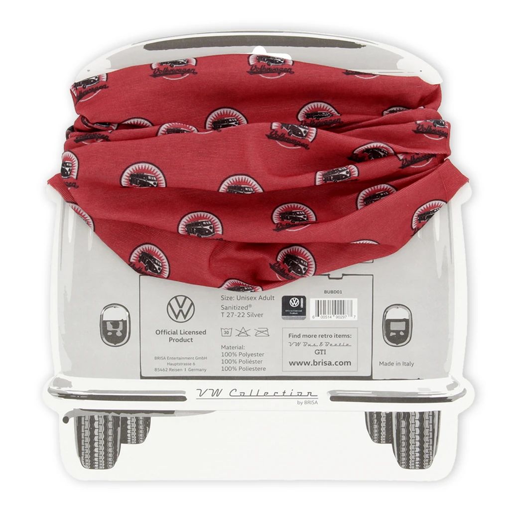 Volkswagen višenamjenska marama, Bulli, crvena
