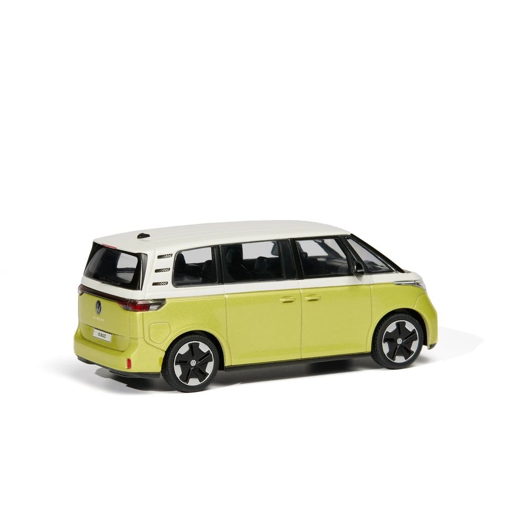 Volkswagen ID. Buzz, Candyweiß / limun-žuta metalik, model automobila 1:43
