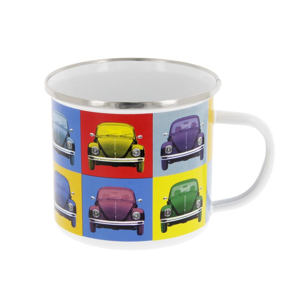 Volkswagen Käfer emajlirana šalica, 500 ml

