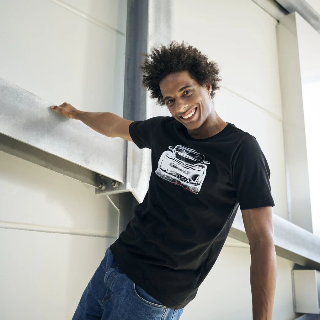 Volkswagen majica kratkih rukava, crna, unisex, GTI kolekcija
