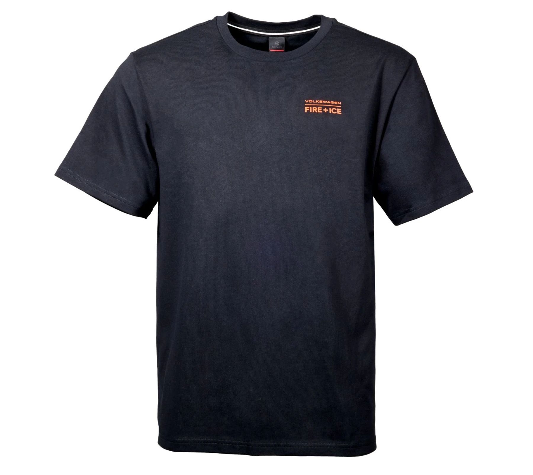 Volkswagen unisex majica kratkih rukava “Fire+Ice”, crna
