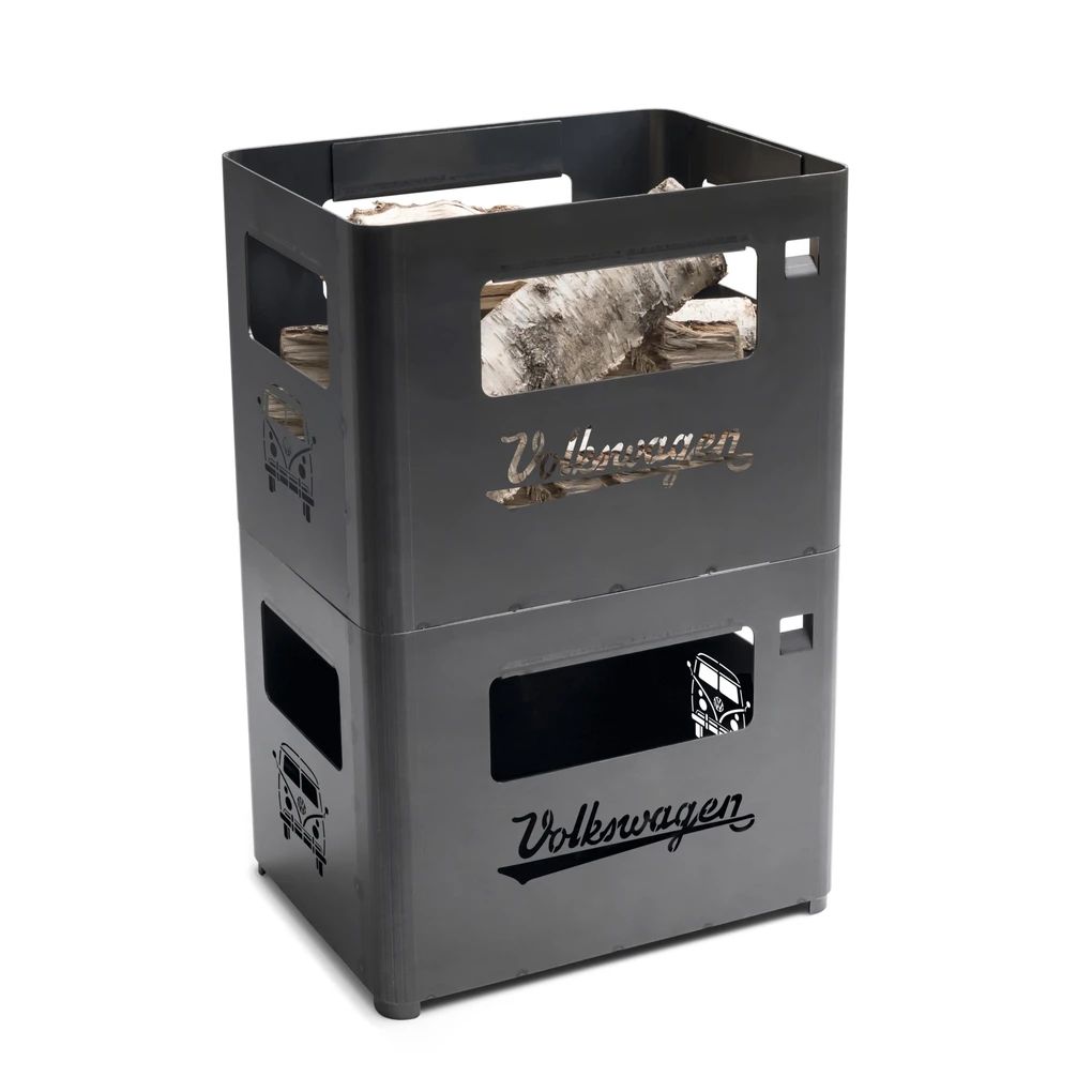 Volkswagen Bulli sanduk za piće / ložište / roštilj / stolica
