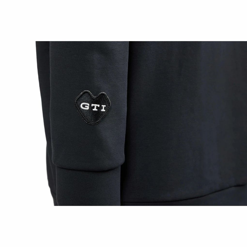 Uniseks Volkswagen GTI hoodie, crni.
