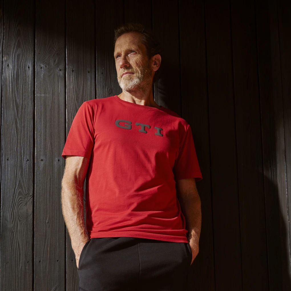 Volkswagen GTI muška majica, crvena
