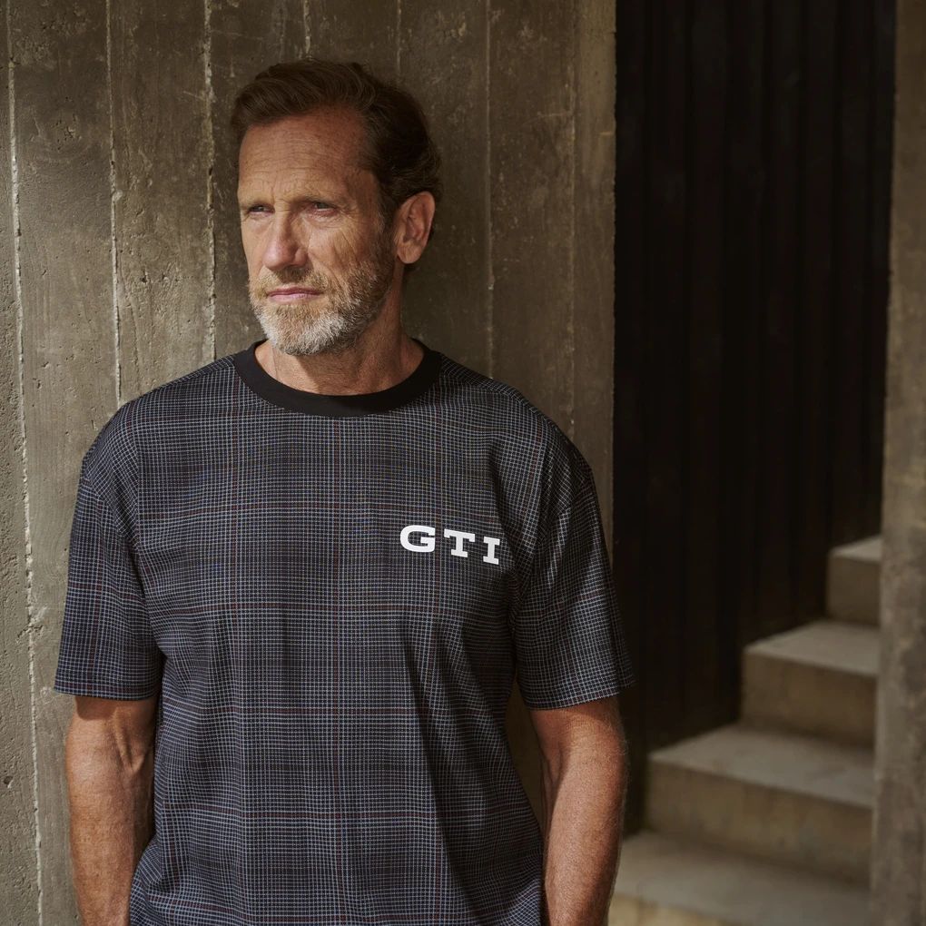Volkswagen GTI muška majica s karo-uzorkom
