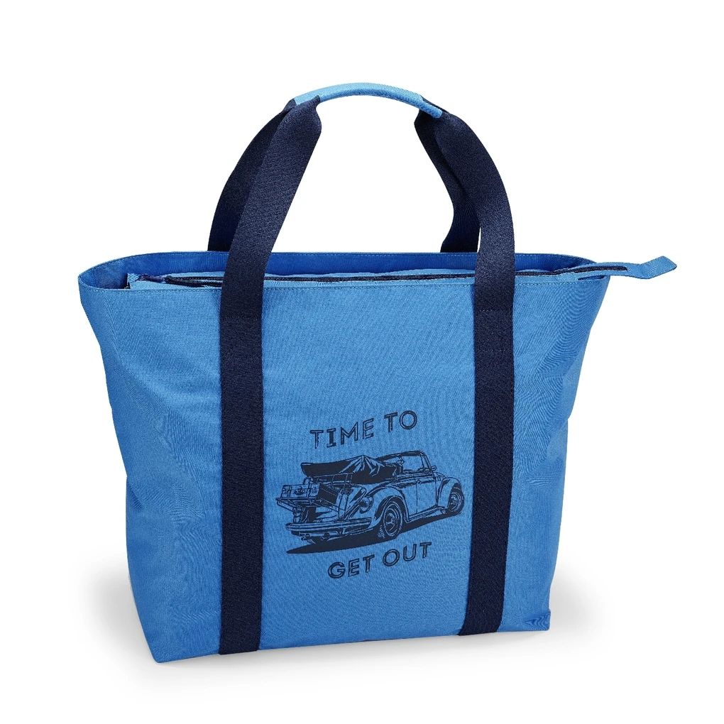 Volkswagen torba za plažu „Heritage“, svjetloplava.
