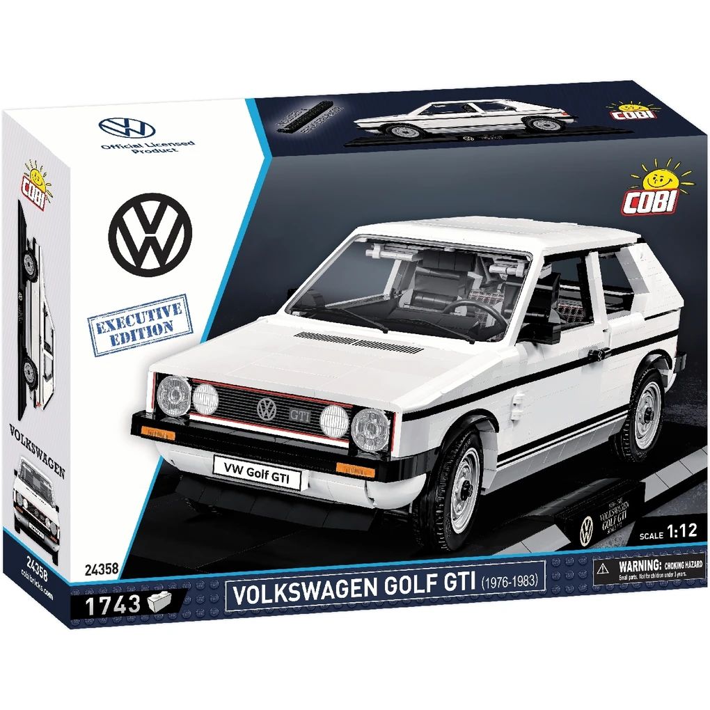 Volkswagen set za sastavljanje „Golf 1 GTI – Executive Edition“, bijeli
