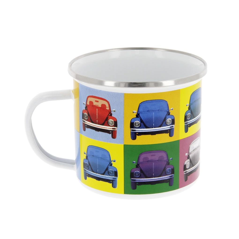 Volkswagen Käfer emajlirana šalica, 500 ml
