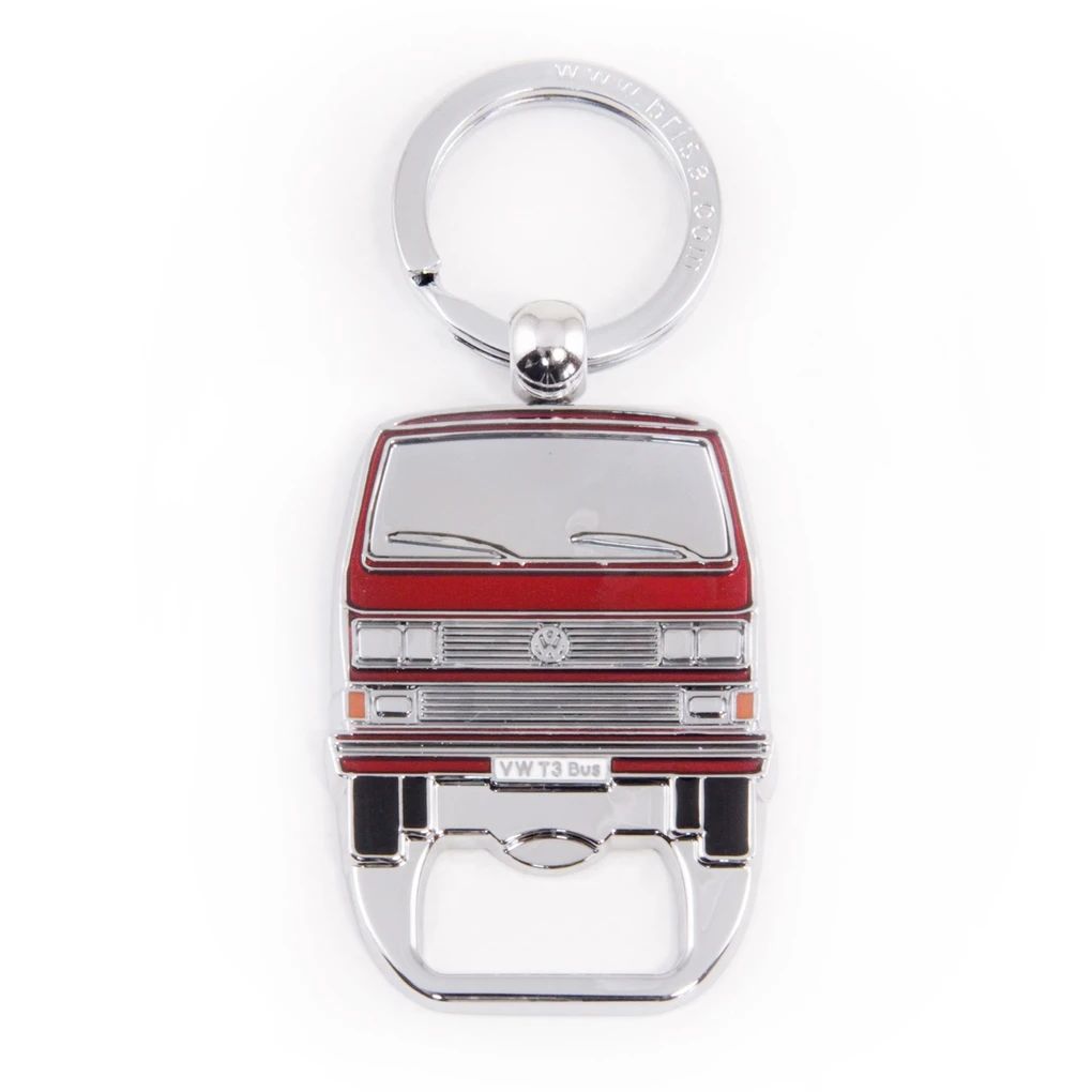 Volkswagen T3 privjesak za ključeve s otvaračem za boce, bijeli