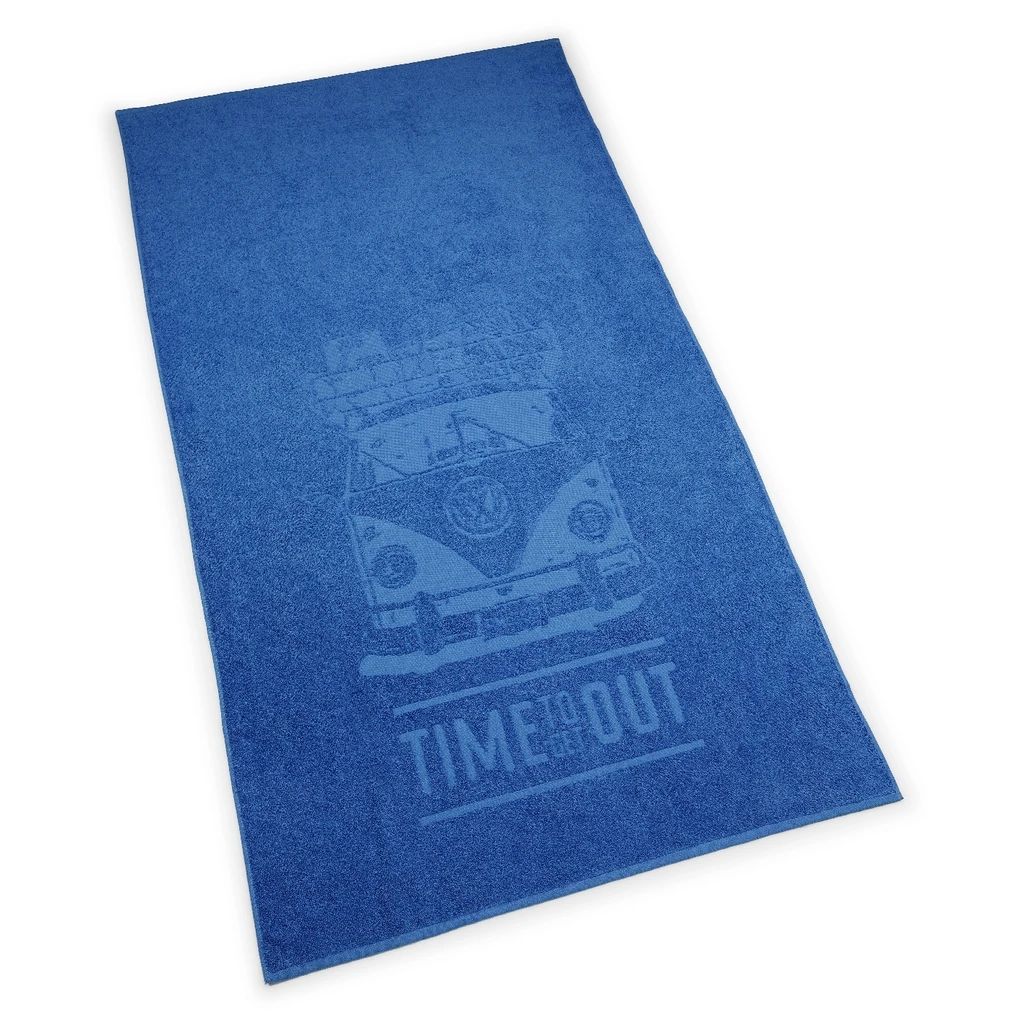 Volkswagen ručnik za plažu s motivom T1, svjetloplavi
