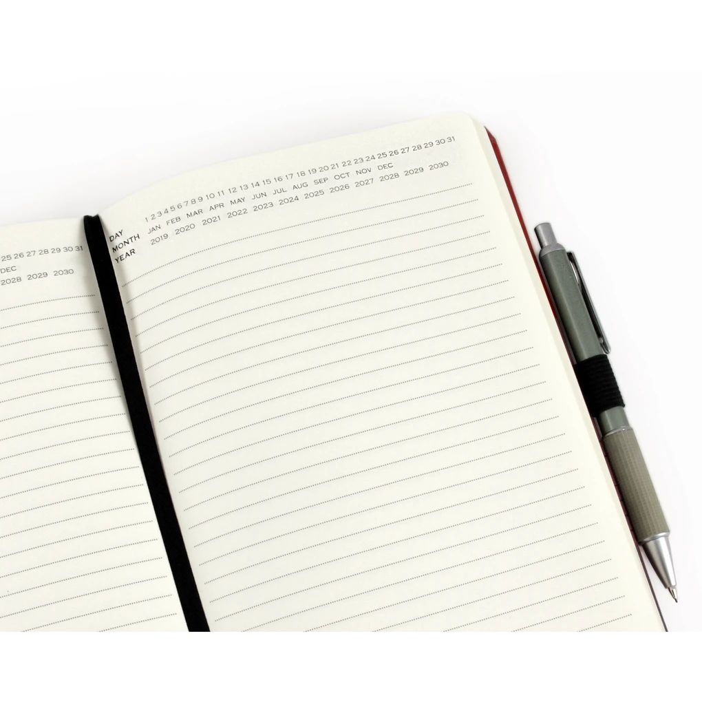 Volkswagen GTI bilježnica DIN A5 „The Legend“, crvena
