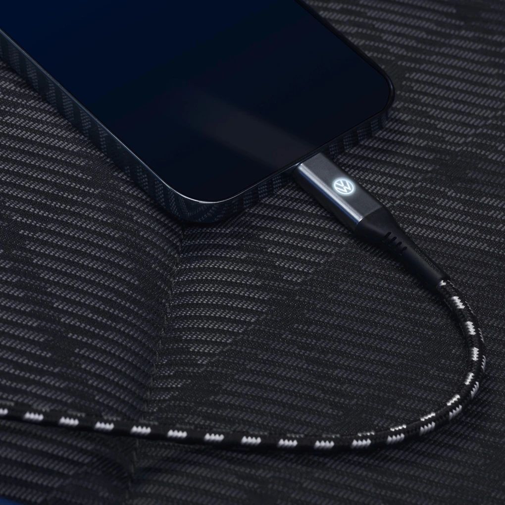 Volkswagen originalni priključni kabel USB-C na USB-A, premium, 50 cm
