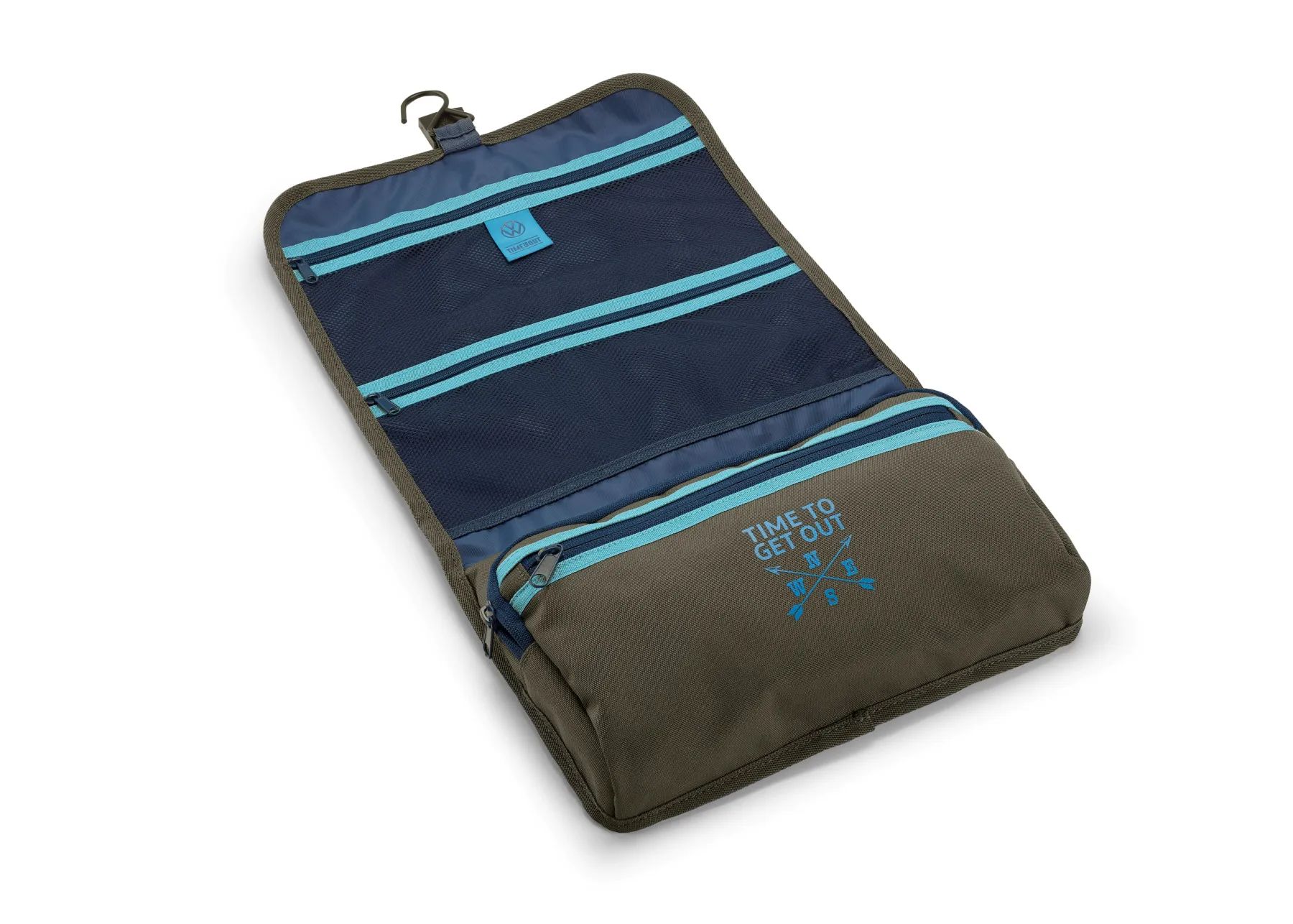 Volkswagen putna torbica za dokumente, RFID zaštita, crna
