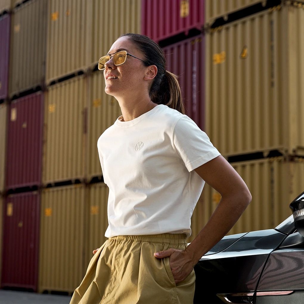 Volkswagen ženska majica, bijela (Snow White)
