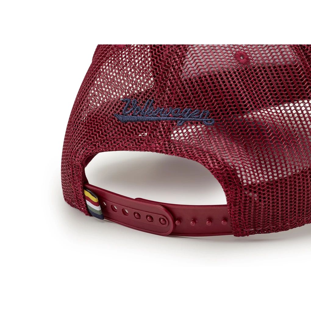 Volkswagen kapa, Heritage kolekcija, unisex, bordo/bijela.
