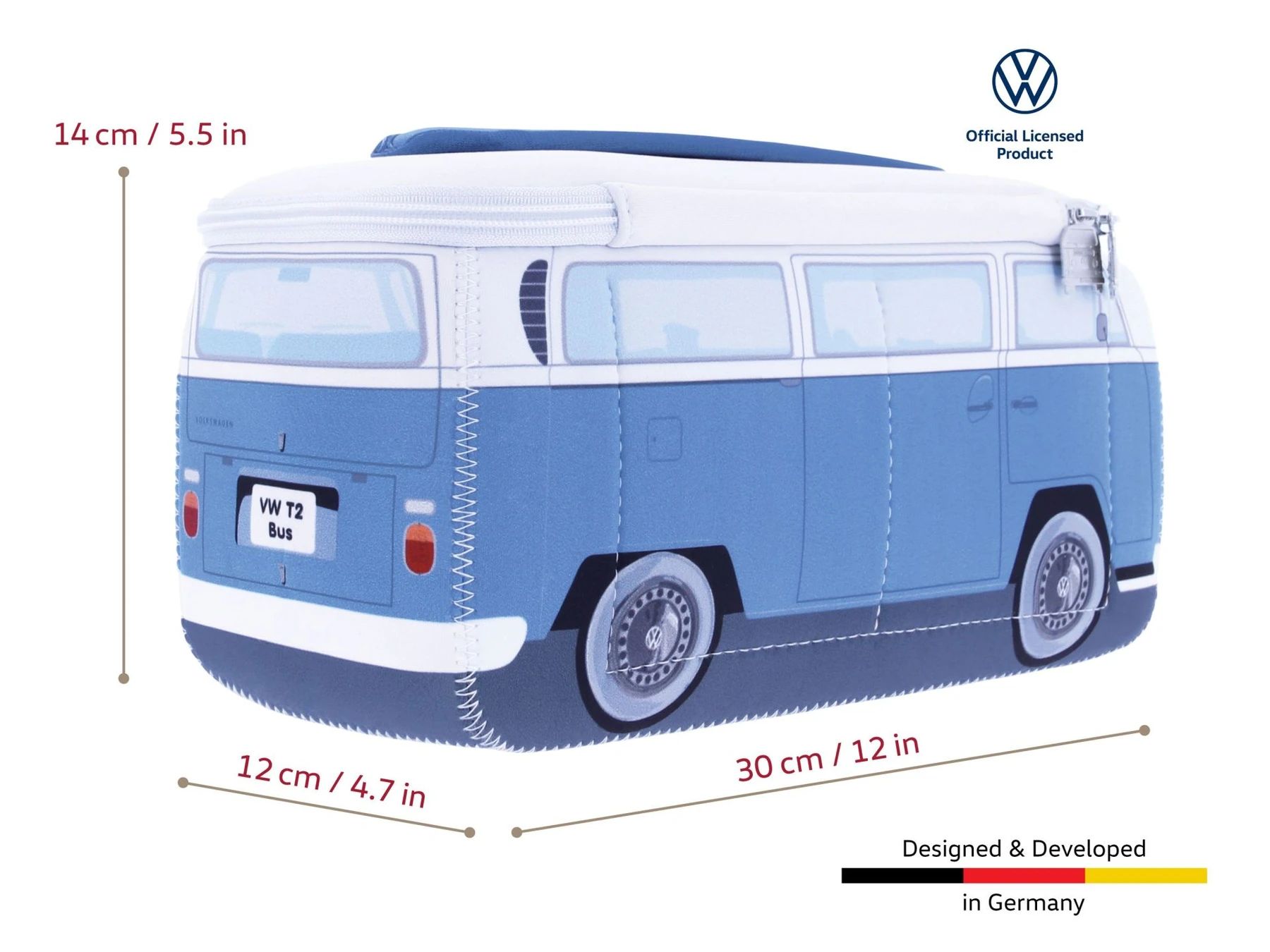 Volkswagen T2 neopren etui, plavi
