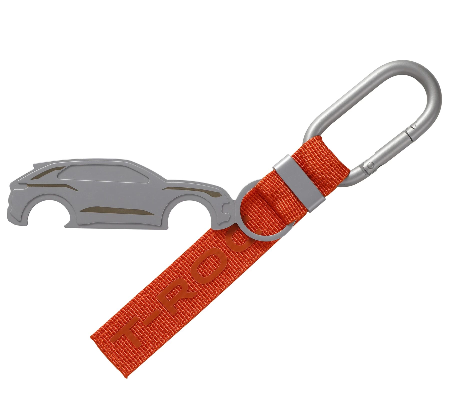 Volkswagen privjesak za ključeve, Flame red, T-Roc kolekcija
