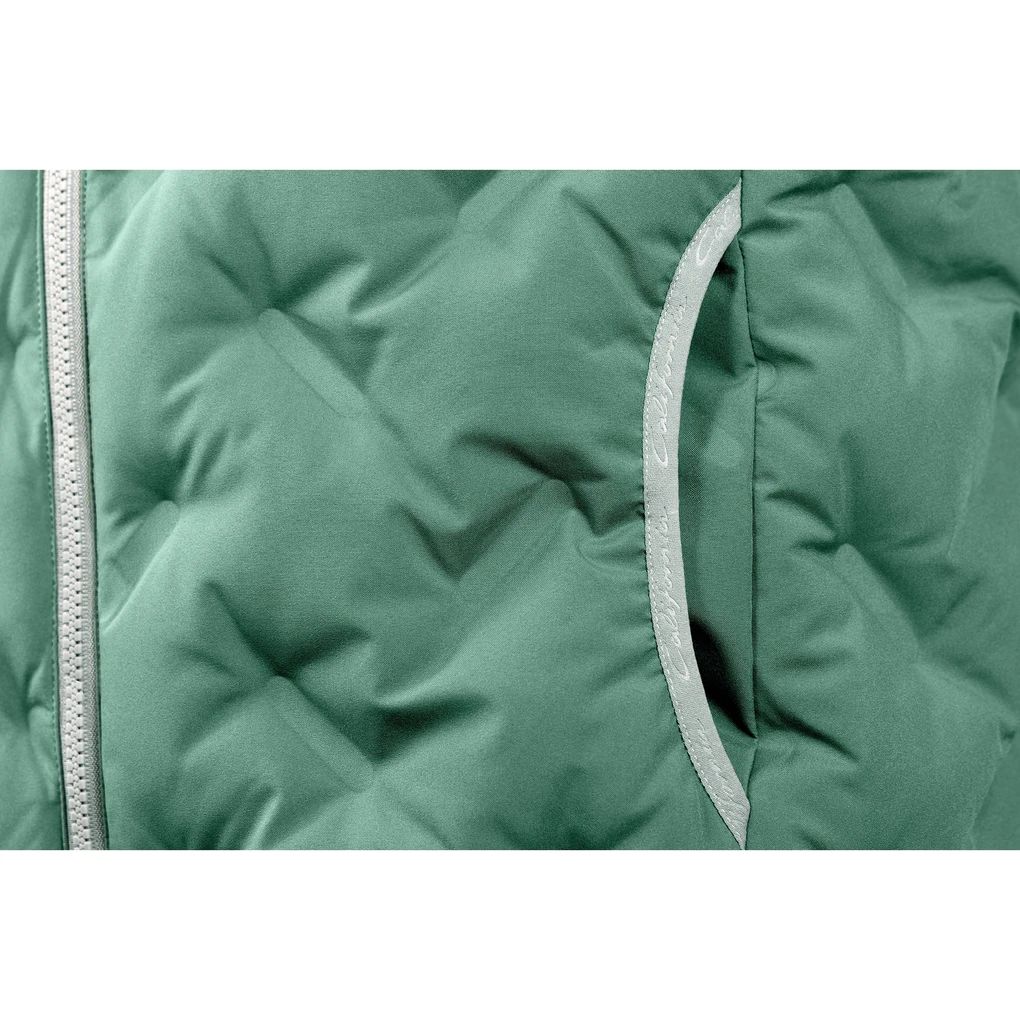 Muški Volkswagen California prsluk s kapuljačom, zelen.
