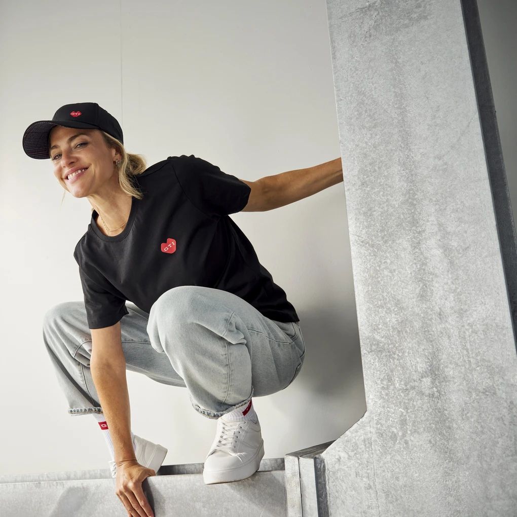 Volkswagen ženska GTI majica, crna

