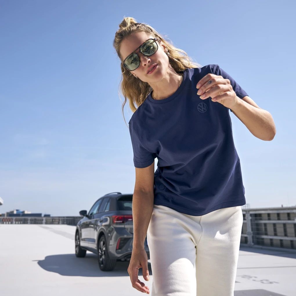 Volkswagen ženska majica, tamnoplava
