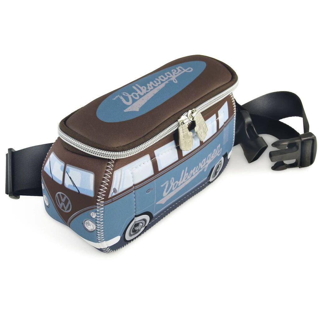 Volkswagen Bulli torbica za struk, petrol/smeđa
